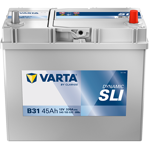 Batteria auto Varta Auto Silver Dinamic B31 EN PIOMBO 12V 45Ah 330A